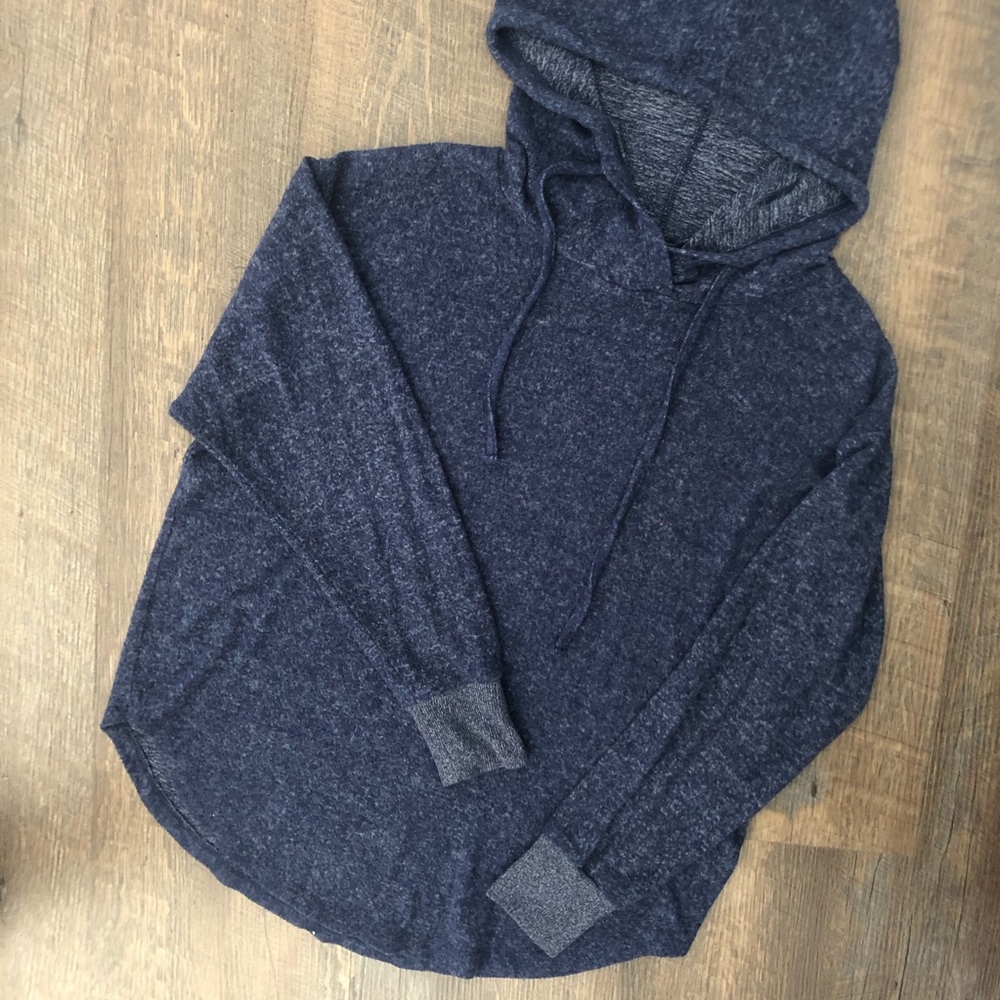 Faded Glory Navy lightweight hoodie - women’s M